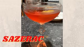 How to Make a Sazerac  Classic Cocktails  Easy Cocktail Recipes shorts [upl. by Cha]