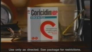 1998 Coricidin HBP Cold amp Flu Commercial [upl. by Mada]