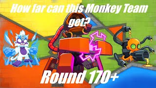 How far can this Monkey Team get Part 22  BTD6 [upl. by Elleynod867]