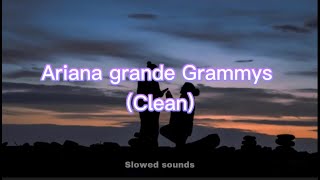 Ariana Grammys 2020 lyrics and clean [upl. by Bradstreet840]