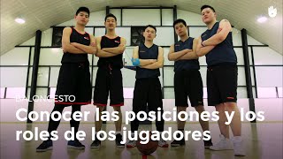 Posiciones y roles de cada jugador  Baloncesto [upl. by Yortal]