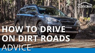 How to drive safely on dirt and gravel roads in Australia [upl. by Ylenaj661]