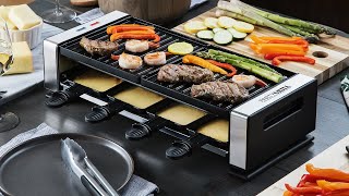 Party Grill  Indoor Tabletop Raclette Grill [upl. by Arratoon]