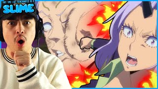 SHION VS CLAYMAN  RIMURU VS MILIM  That Time I Got Reincarnated as a Slime S2 Ep 22 REACTION [upl. by Shah273]