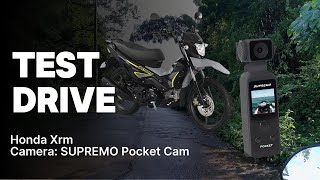 Honda Xrm fi off road test ride [upl. by Einnov]