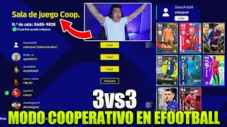 PROBAMOS EL NUEVO MODO COOPERATIVO DEL EFOOTBALL Y ESTÁ GENIAL POR AQUÍ ES KONAMI [upl. by Ayote733]