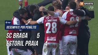 Braga  Estoril Desempate por Penáltis [upl. by Aziar]