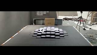 Kinetic Table with Dynamic LED  3D Dynamic LED Solution in UAE  Testing Video [upl. by Annekam818]