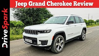 Jeep Grand Cherokee Review  Design  Features  Powertrain  Safety Tech  Promeet Ghosh [upl. by Krahmer914]