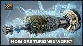 How Gas Turbines Work Detailed Video [upl. by Minna683]