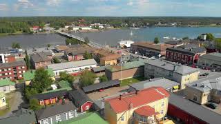 Kristiinankaupunki  Kristinestad filmed with Drone [upl. by Garwin]