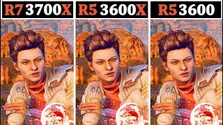 RX 5700XT  Ryzen 3700X vs 3600X vs 3600  Tested 14 Games [upl. by Orva304]