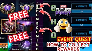 🤔👉Event Quest COMPLETE Rewards COLLECT in Marvel future fight Mr GAMER VINES Hindi 👍 [upl. by Akkina]