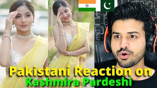 Pakistani React on Kashmira Pardeshi Cute Reels Tamil and Telugu Films  Reaction Vlogger [upl. by Eniamrej208]