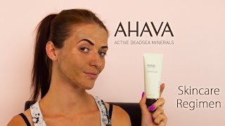 AHAVA Products Review amp My Skincare Regimen [upl. by Stormi]