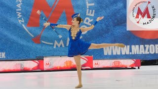 Mażoretki Zara Racibórz  BATON SOLO JUNIOR  Bytom 2024 [upl. by Ivets178]