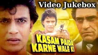 Kasam Paida Karne Wale HD Songs Collection  Mithun Chakraborty  Bappi Lahiri  Best Hindi Songs [upl. by Juni776]