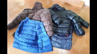 My Puffy Down Jacket Collection [upl. by Ydissac]