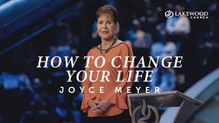 Joyce Meyer  How To Change Your Life  July 6 2021 [upl. by Ellenahc]