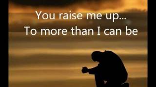 Westlife  You Raise Me Up Lyrics HD  YouTube Music [upl. by Nobile687]