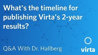 Dr Sarah Hallberg Whats the timeline for publishing Virtas 2year results [upl. by Odnolor]