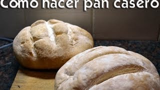 Como hacer pan casero [upl. by Malliw]