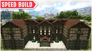 Ark Large Medieval Hotel Speed Build [upl. by Reeta14]