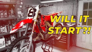 HOW TO REBUILD A HONDA CRF250r Epic Full Engine Rebuild  WILL IT RUN [upl. by Analise]