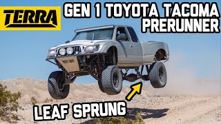 1999 Toyota Tacoma Leaf Sprung Prerunner  BUILT TO DESTROY [upl. by Nwahsem]