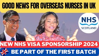 NHS OPENS A NEW VISA SPONSORSHIP OPPORTUNITY FOR OVERSEAS NURSES IN UK IN 2024 APPLY NOW [upl. by Gault]