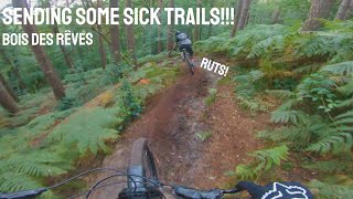 sending some sick trails in bois des rêves [upl. by Giovanni]