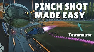 How To Easily Do A Pinch Shot  Rocket League Tutorial LEARN TODAY [upl. by Owades]