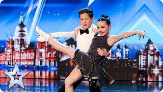 Meet dazzling dancing duo Lexie and Christopher  Auditions  BGT 2018 [upl. by Marlie]