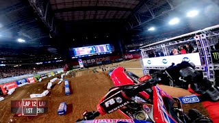 GoPro Ken Roczen Wins 2020 Glendale Supercross Triple Crown  Main Event 1 amp 3 Highlights [upl. by Carlita]