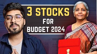 3 Undervalued Stocks For Budget 2024  Budget Stocks [upl. by Chapman]