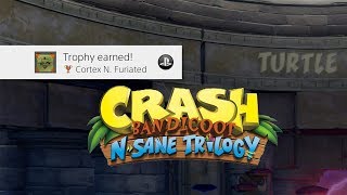 Cortex N Furiated Trophy Guide  Crash Bandicoot 2 Cortex Strikes Back N Sane Trilogy [upl. by Akinwahs]