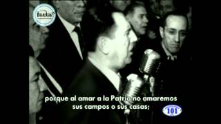 Discurso de Perón el 17 de octubre de 1945  HD [upl. by Annabella629]