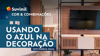 Aprenda como usar azul na decoração com Natália Salla [upl. by Cherida]