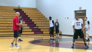 Defensive Shell Drill With Jim Huber  Defense Drills [upl. by Ecirp339]