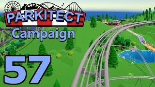 Parkitect Campaign  Part 57  COASTERS [upl. by Tomasine671]