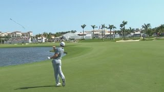 Rory McIlroy’s approach into water and club toss at the Cadillac Championship [upl. by Gnas290]