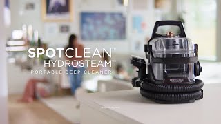 BISSELL SpotClean HydroSteam 3689F3689H  Feature Overview [upl. by Inaffit]