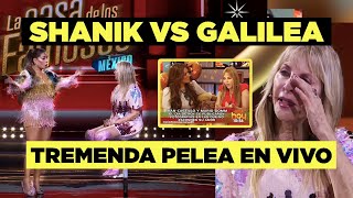 Shanik se pelea con Galilea en VIVO [upl. by Ronile]