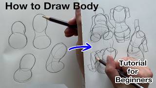 Basic Body Drawing Tutorial for Beginners [upl. by Evy171]