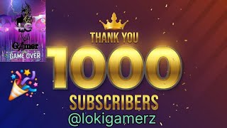 LOKI gamerz is live 🎉🎉♥️🥹1k spacial 🎉🎉🎉🎉🎉 [upl. by Faun]