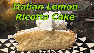 Our Favorite Italian Lemon Ricotta Cake  Twisted Mikes [upl. by Aerol]