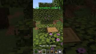 Invernadero parte 4 minecraft minecrafttutorial minecraftbuilding mine craft comentado 250edd [upl. by Nirtiak]