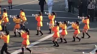 Kyoto Tachibana High School Green Band at the 2018 Rose Parade [upl. by Sayce286]