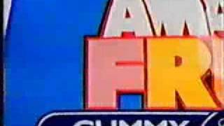 Amazin Fruit Gummy Bears Commercial from 1993 [upl. by Hamachi]