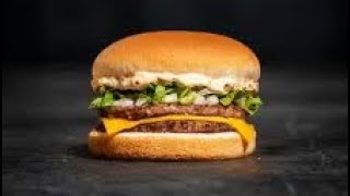 GIANT Quick 🍔burger burgers quick quickrecipe fast fastfood streetfood streetburger [upl. by Tingley]